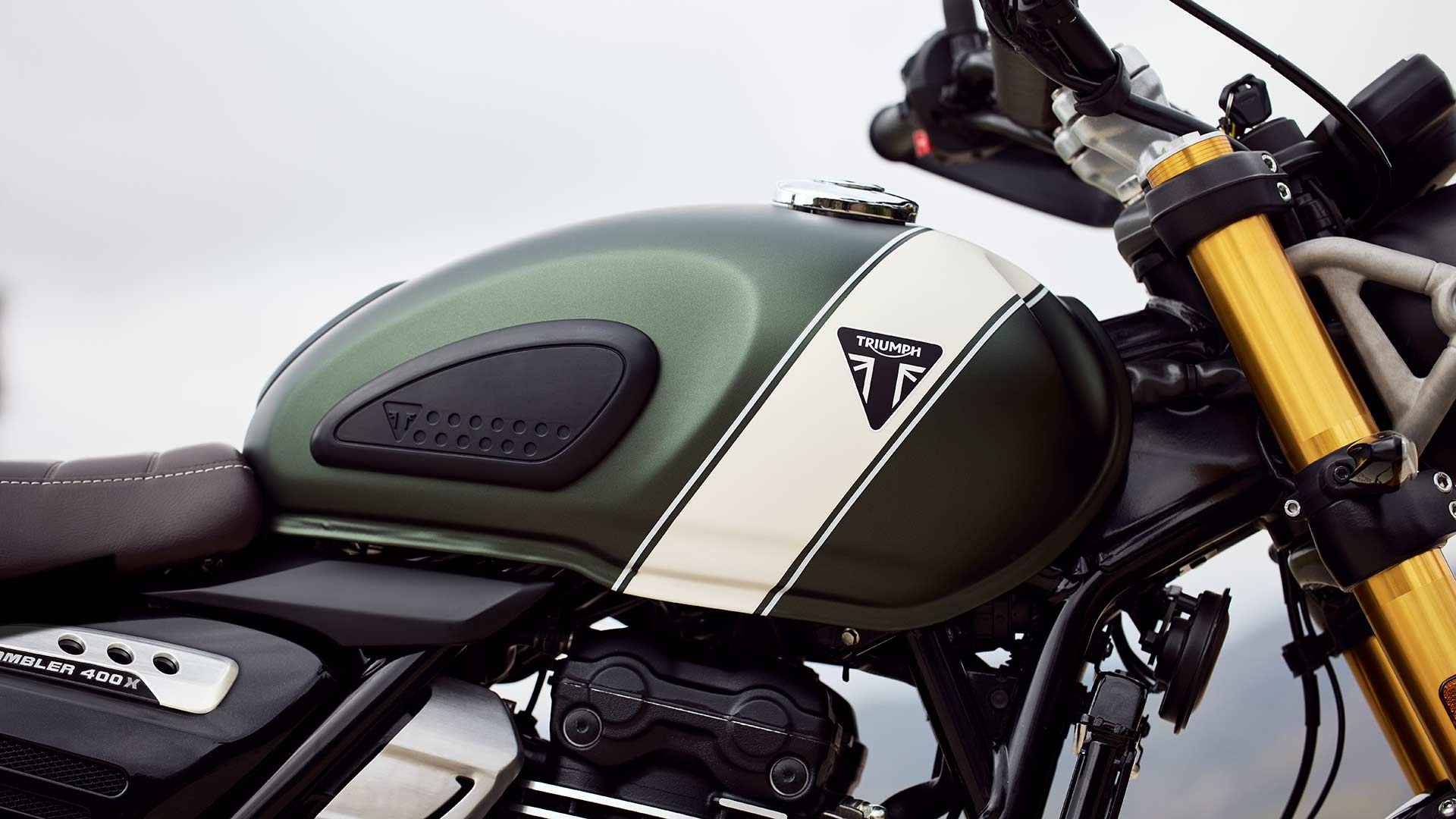 Triumph scrambler 400cc clearance
